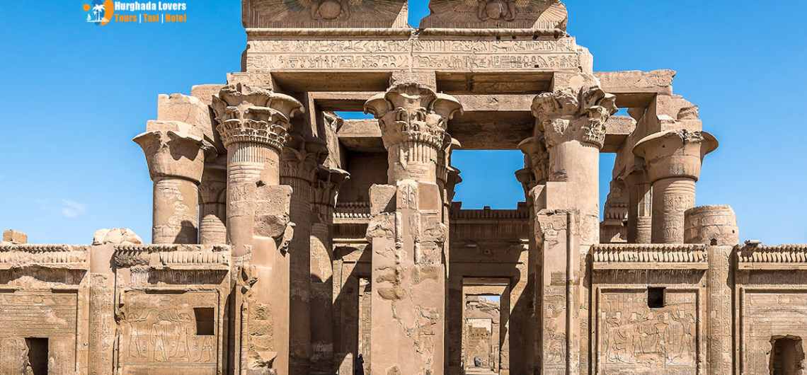 Kom Ombo Temple beside the Nile north of Aswan